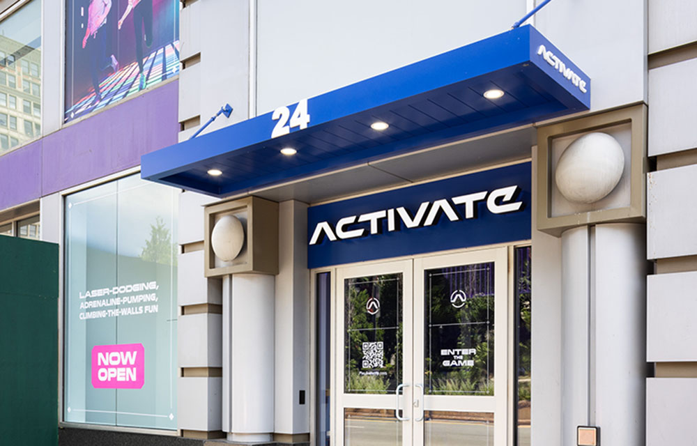 CM&B completes 15,000 s/f Activate Games NYC debut  in Union Square